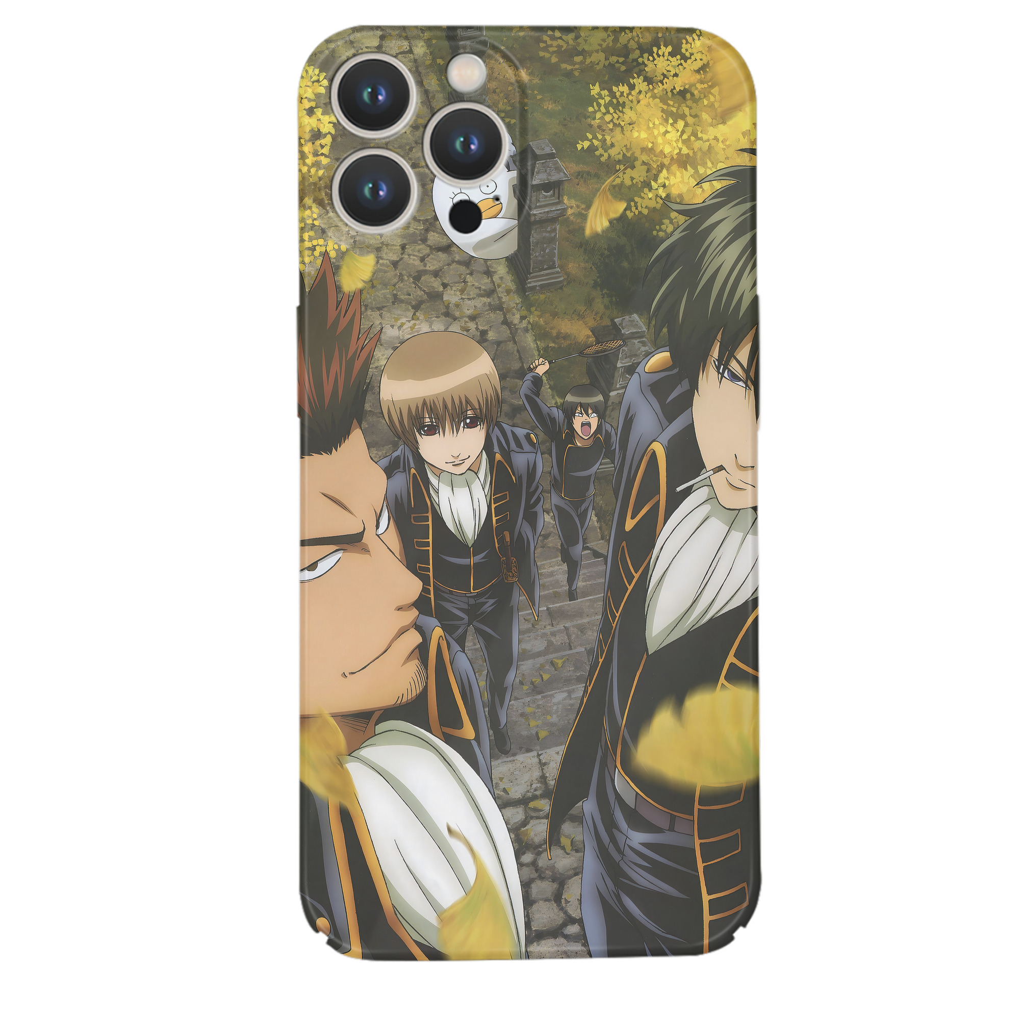 （画像用） ぎんたま 坂田銀時（さかたぎんとき） 神楽 志村新八（しむら しんぱち） GINTAMA Sakata Gintoki Kagura Shimura Shinpachi 【iPhone 14シリーズ対応】ハードケース